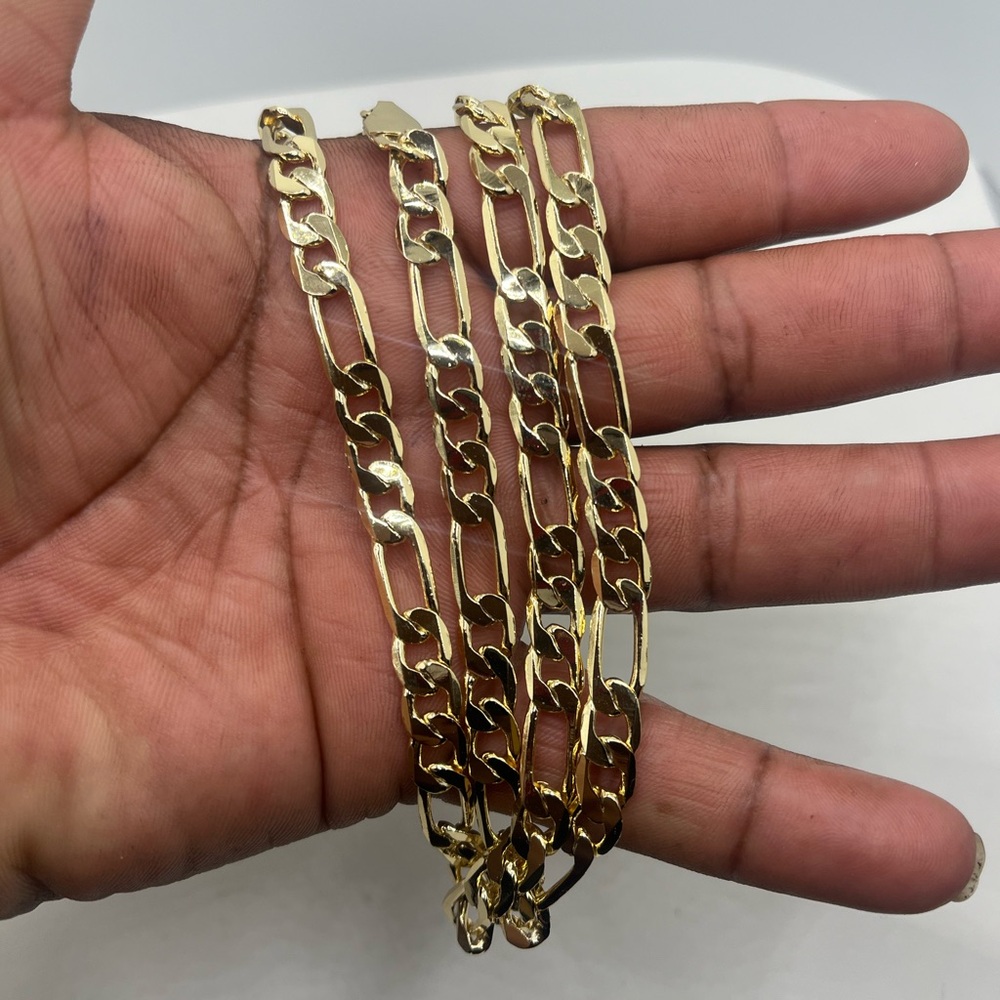 Gold filled Chain Necklace for men’s cuban style